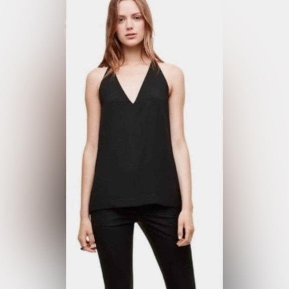 Babaton Tops - Babaton Morris Black V-Neck Camisole